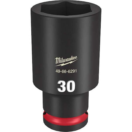 30mm SHOCKWAVE Impact Duty 1/2 in. Drive Deep Well 6 Point Impact Socket