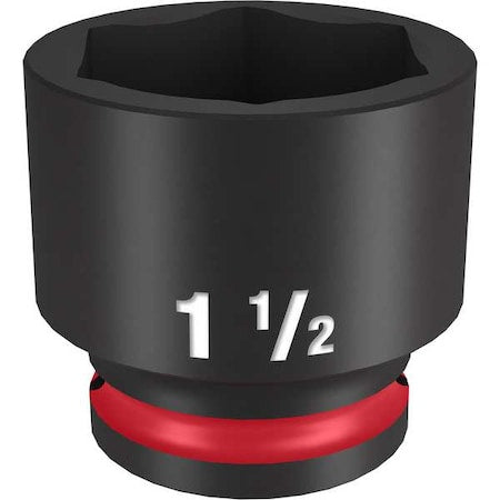 1-1/2 in. SHOCKWAVE Impact Duty 1/2 in. Drive Standard 6 Point Impact Socket