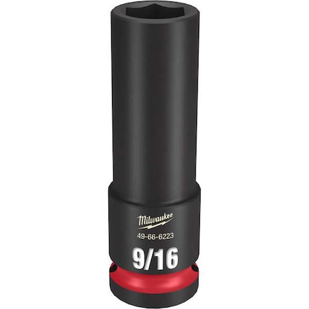 9/16 in. SHOCKWAVE Impact Duty 1/2 in. Drive Deep Well 6 Point Impact Socket