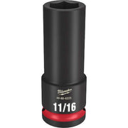 11/16 in. SHOCKWAVE Impact Duty 1/2 in. Drive Deep Well 6 Point Impact Socket