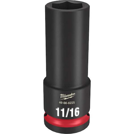 11/16 in. SHOCKWAVE Impact Duty 1/2 in. Drive Deep Well 6 Point Impact Socket