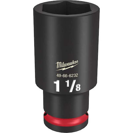 1-1/8 in. SHOCKWAVE Impact Duty 1/2 in. Drive Deep Well 6 Point Impact Socket