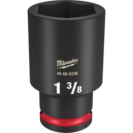 1-3/8 in. SHOCKWAVE Impact Duty 1/2 in. Drive Deep Well 6 Point Impact Socket