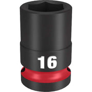16mm SHOCKWAVE Impact Duty 1/2 in. Drive Standard 6 Point Impact Socket