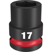 17mm SHOCKWAVE Impact Duty 1/2 in. Drive Standard 6 Point Impact Socket