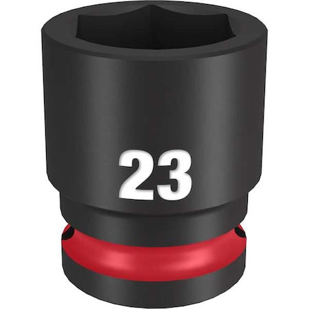 23mm SHOCKWAVE Impact Duty 1/2 in. Drive Standard 6 Point Impact Socket