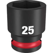 25mm SHOCKWAVE Impact Duty 1/2 in. Drive Standard 6 Point Impact Socket