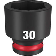 30mm SHOCKWAVE Impact Duty 1/2 in. Drive Standard 6 Point Impact Socket