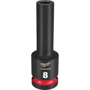8mm SHOCKWAVE Impact Duty 1/2 in. Drive Deep Well 6 Point Impact Socket