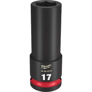 17mm SHOCKWAVE Impact Duty 1/2 in. Drive Deep Well 6 Point Impact Socket