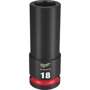 18mm SHOCKWAVE Impact Duty 1/2 in. Drive Deep Well 6 Point Impact Socket