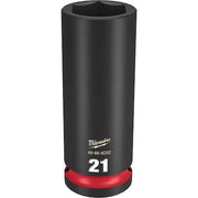 21mm SHOCKWAVE Impact Duty 1/2 in. Drive Deep Well 6 Point Impact Socket