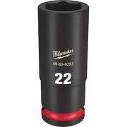 22mm SHOCKWAVE Impact Duty 1/2 in. Drive Deep Well 6 Point Impact Socket