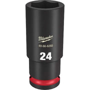 24mm SHOCKWAVE Impact Duty 1/2 in. Drive Deep Well 6 Point Impact Socket