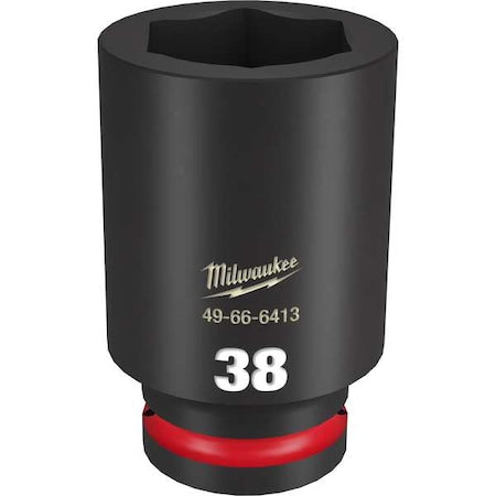 38mm SHOCKWAVE Impact Duty 3/4 in. Drive Deep Well 6 Point Impact Socket