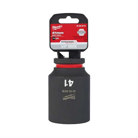 41mm SHOCKWAVE Impact Duty 3/4 in. Drive Deep Well 6 Point Impact Socket