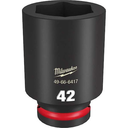 42mm SHOCKWAVE Impact Duty 3/4 in. Drive Deep Well 6 Point Impact Socket