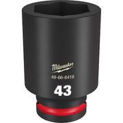 43mm SHOCKWAVE Impact Duty 3/4 in. Drive Deep Well 6 Point Impact Socket