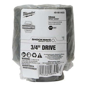 50mm SHOCKWAVE Impact Duty 3/4 in. Drive Deep Well 6 Point Impact Socket