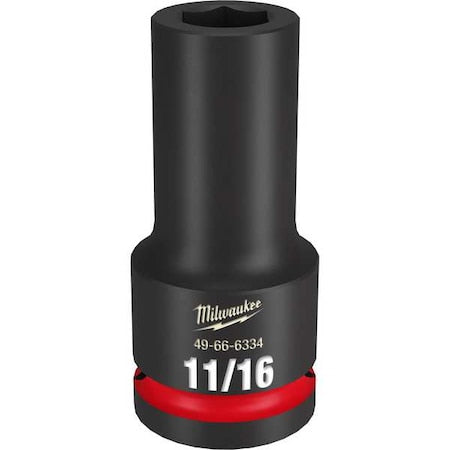 11/16 in. SHOCKWAVE Impact Duty 3/4 in. Drive Deep Well 6 Point Impact Socket
