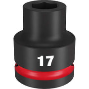 17mm SHOCKWAVE Impact Duty 3/4 in. Drive Standard 6 Point Impact Socket