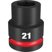 21mm SHOCKWAVE Impact Duty 3/4 in. Drive Standard 6 Point Impact Socket