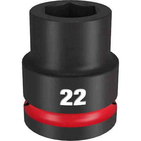 22mm SHOCKWAVE Impact Duty 3/4 in. Drive Standard 6 Point Impact Socket
