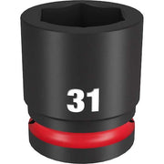 31mm SHOCKWAVE Impact Duty 3/4 in. Drive Standard 6 Point Impact Socket