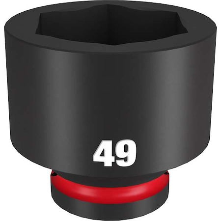49mm SHOCKWAVE Impact Duty 3/4 in. Drive Standard 6 Point Impact Socket