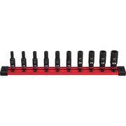 10 pc. SHOCKWAVE Impact Duty 1/4 in. Drive SAE Deep Well 6 Point Socket Set