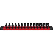 14 pc. SHOCKWAVE Impact Duty 1/4 in. Drive Metric Standard 6 Point Socket Set