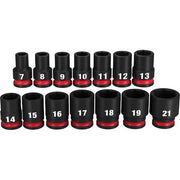 14 pc. SHOCKWAVE Impact Duty 3/8 in. Drive Metric Standard 6 Point Socket Set