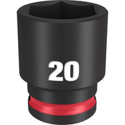 20mm SHOCKWAVE Impact Duty 3/8 in. Drive Standard 6 Point Socket