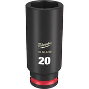 20mm SHOCKWAVE Impact Duty 3/8 in. Drive Deep Well 6 Point Socket