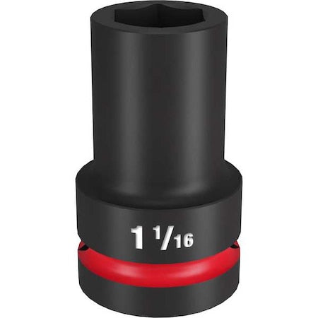 1-1/16 in. SHOCKWAVE Impact Duty 1 in. Drive Deep Well 6 Point Impact Socket