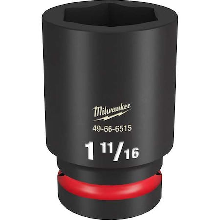 1-11/16 in. SHOCKWAVE Impact Duty 1 in. Drive Deep Well 6 Point Impact Socket