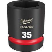 35mm SHOCKWAVE Impact Duty 1 in. Drive Standard 6 Point Impact Socket
