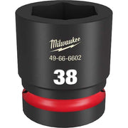 38mm SHOCKWAVE Impact Duty 1 in. Drive Standard 6 Point Impact Socket