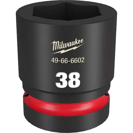 38mm SHOCKWAVE Impact Duty 1 in. Drive Standard 6 Point Impact Socket