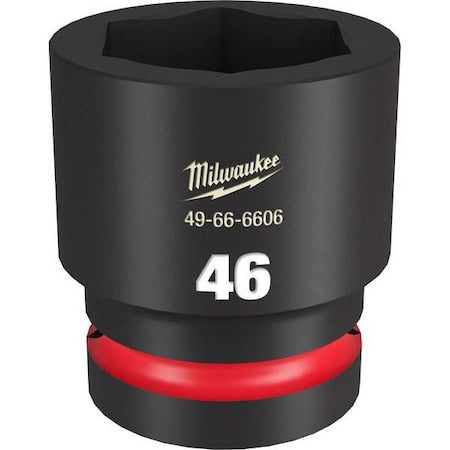 46mm SHOCKWAVE Impact Duty 1 in. Drive Standard 6 Point Impact Socket