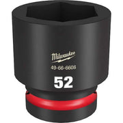 52mm SHOCKWAVE Impact Duty 1 in. Drive Standard 6 Point Impact Socket