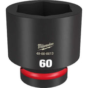 60mm SHOCKWAVE Impact Duty 1 in. Drive Standard 6 Point Impact Socket