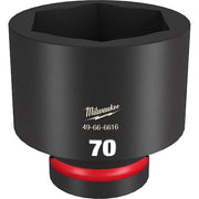 70mm SHOCKWAVE Impact Duty 1 in. Drive Standard 6 Point Impact Socket