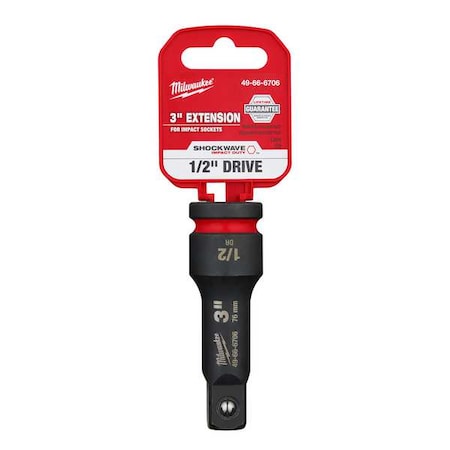 SHOCKWAVE Impact Duty 1/2 in. Drive 3 in. Extension