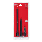 3 pc. SHOCKWAVE Impact Duty 1/2 in. Drive Extension Set