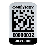 One-Key Asset ID Tag For Small Metal Surfaces, PK100