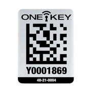 One-Key Asset ID Tag For Large Metal Surfaces, PK25