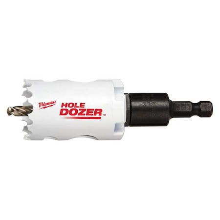 1-3/8 in. HOLE DOZER Bi-Metal Hole Saw with Arbor