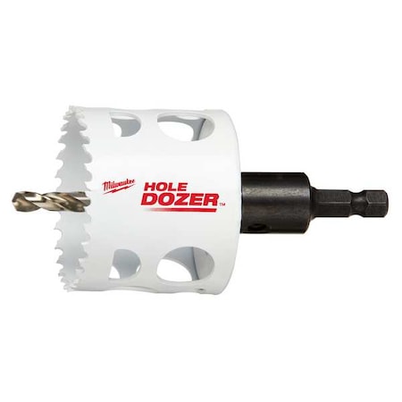 2-1/4 in. HOLE DOZER Bi-Metal Hole Saw with Arbor