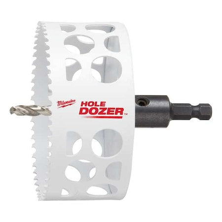 4 in. HOLE DOZER Bi-Metal Hole Saw with Arbor